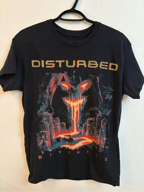 Disturbed Divisive Concert Tour T-Shirt Black shirt tour 2023 Size medium